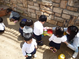 CHESプリ・クラス、先週のテーマは「田植え」！？